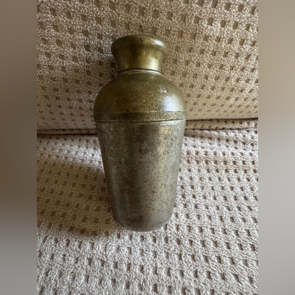 Vintage Napier Silver-Plated Mini Martini Shaker